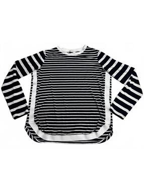 M&S Per Una Striped Button Down Shirt